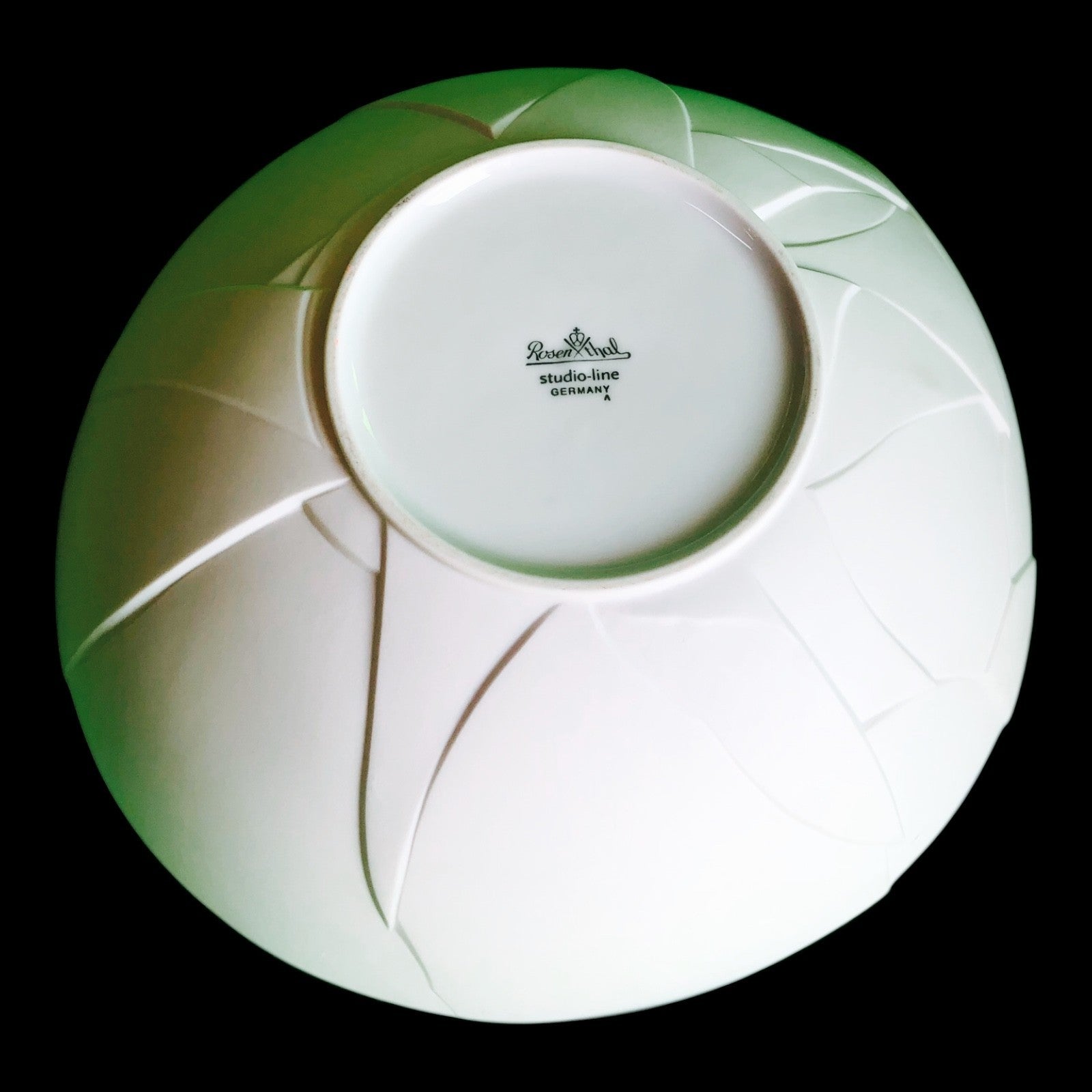 Schale Phase 24cm Weiß Rosenthal Porzellan