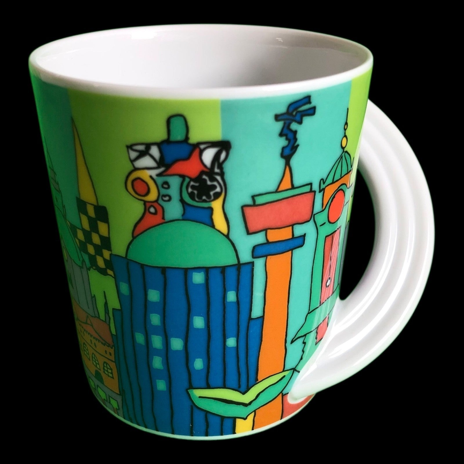 City Cup Hannover Nr. 17 Kaffeebecher Henkelbecher Tasse Rosenthal Porzellan