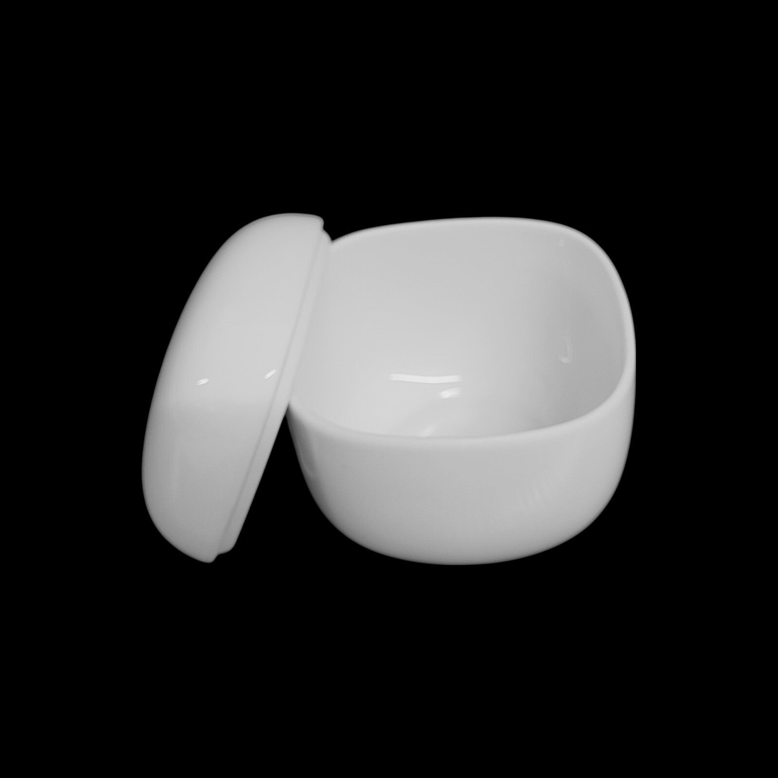 Zuckerdose 2-tlg. Dose mit Deckel Form Suomi Weiß Rosenthal Porzellan