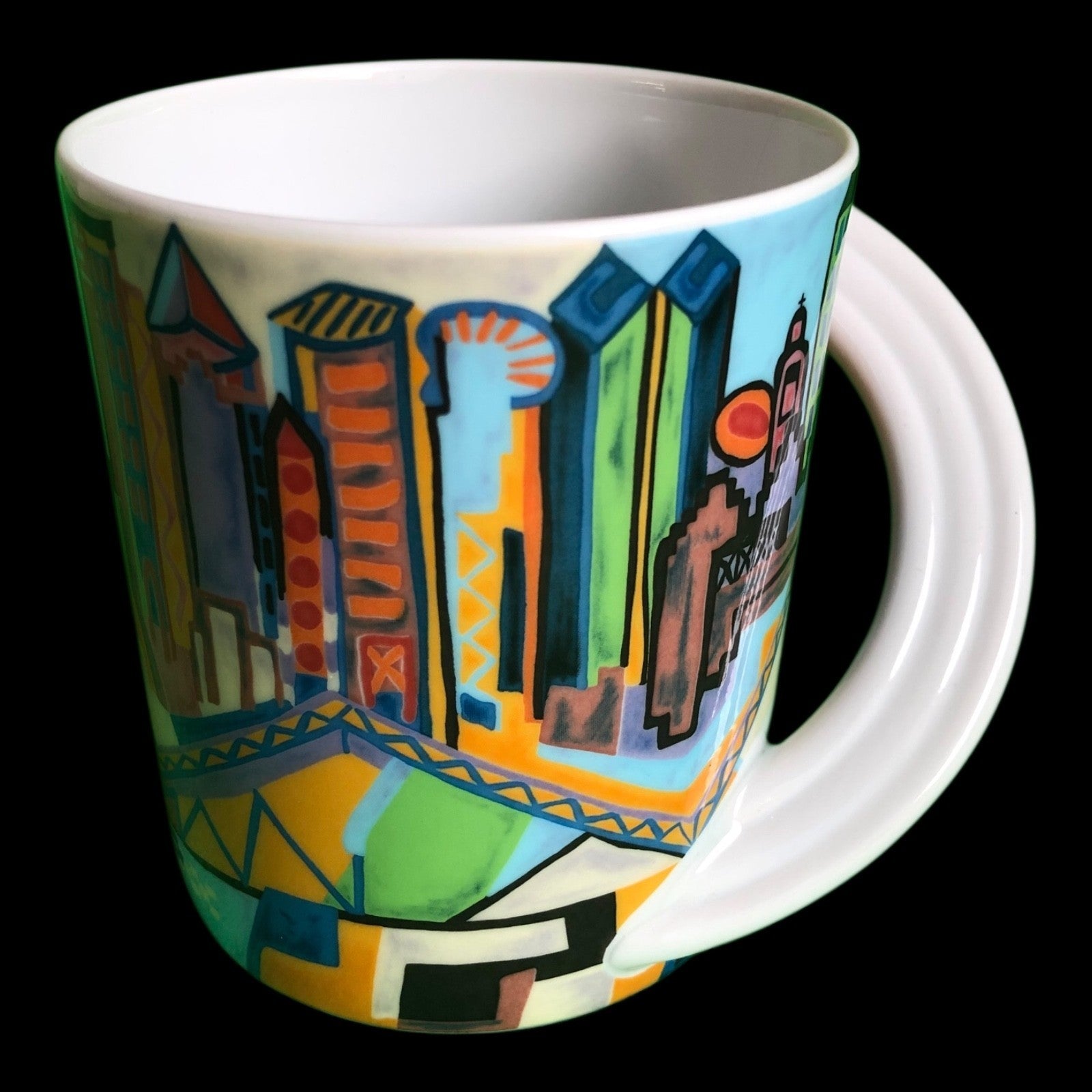 City Cup Frankfurt Nr. 8 Kaffeebecher Henkelbecher Tasse Rosenthal Porzellan