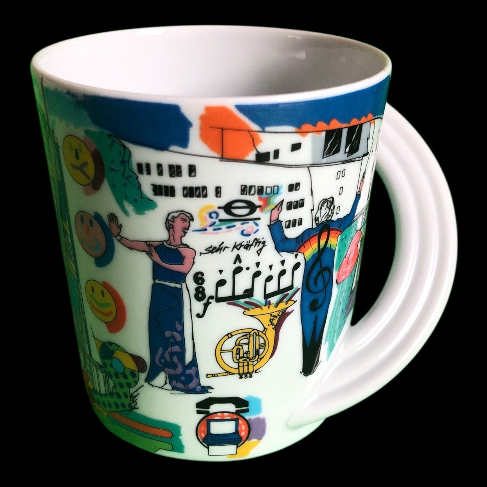 City Cup Essen Nr. 38 Kaffeebecher Henkelbecher Tasse Rosenthal Porzellan