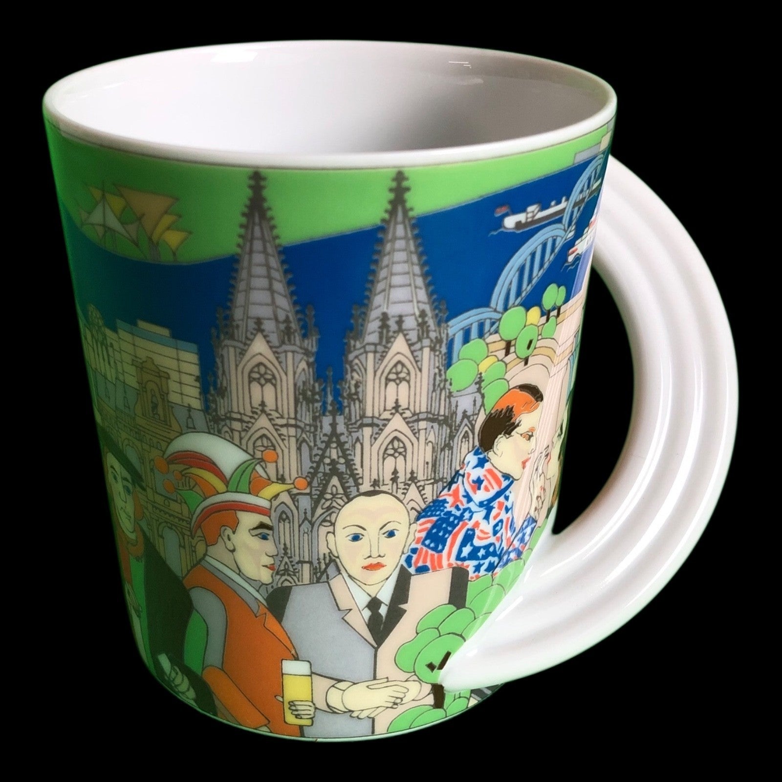 City Cup Köln Nr. 10 Kaffeebecher Henkelbecher Tasse Rosenthal Porzellan