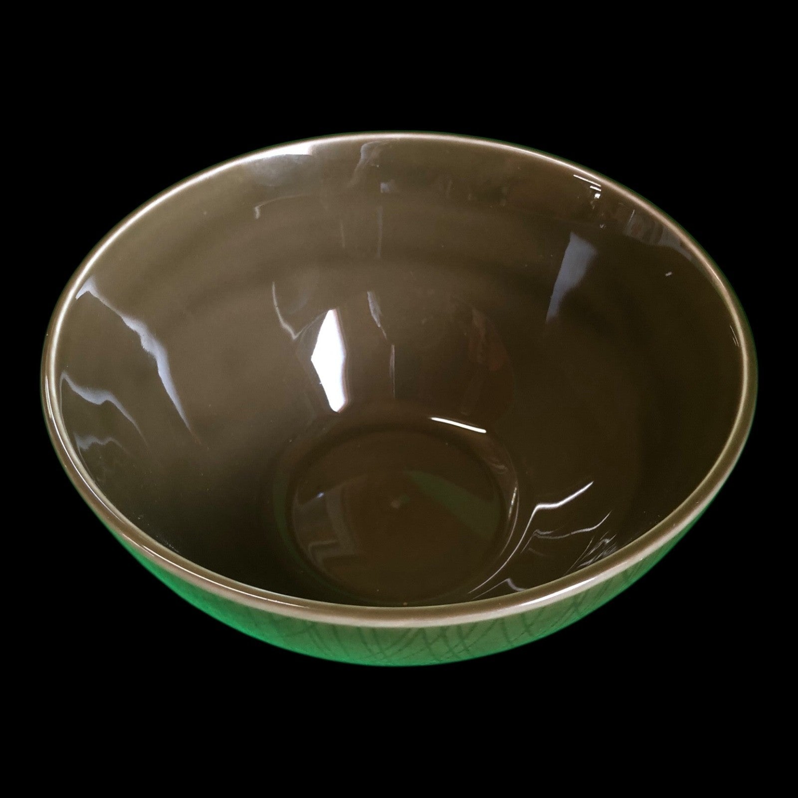 Schüssel Schale rund Mesh Colours Walnut Walnuss 18 x 9cm Rosenthal Porzellan
