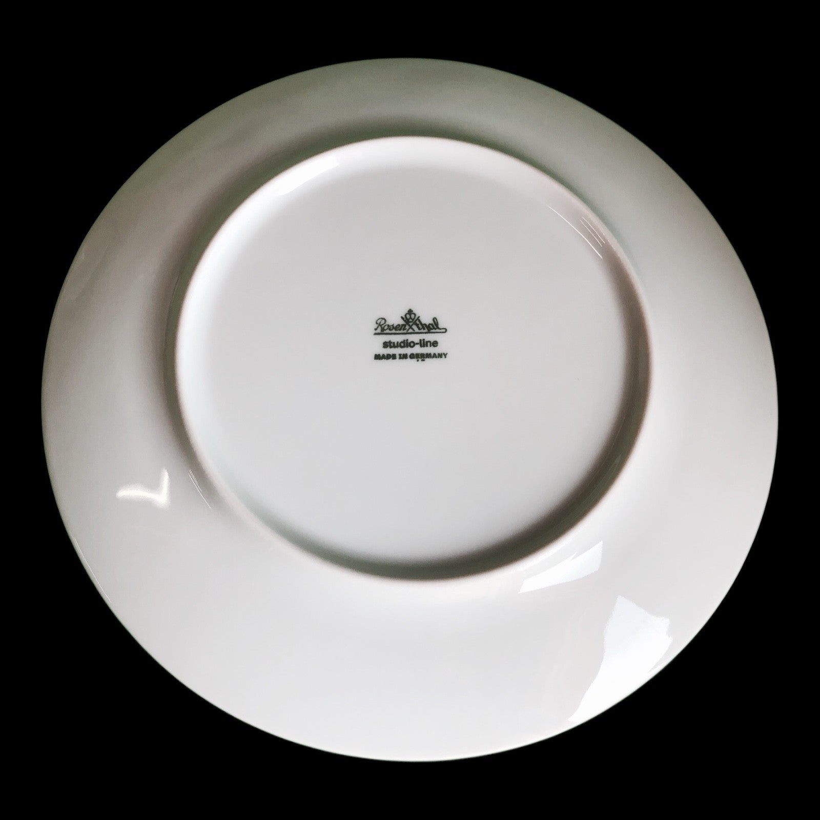 Speiseteller 28cm Teller Tac Gropius Weiß Rosenthal Porzellan