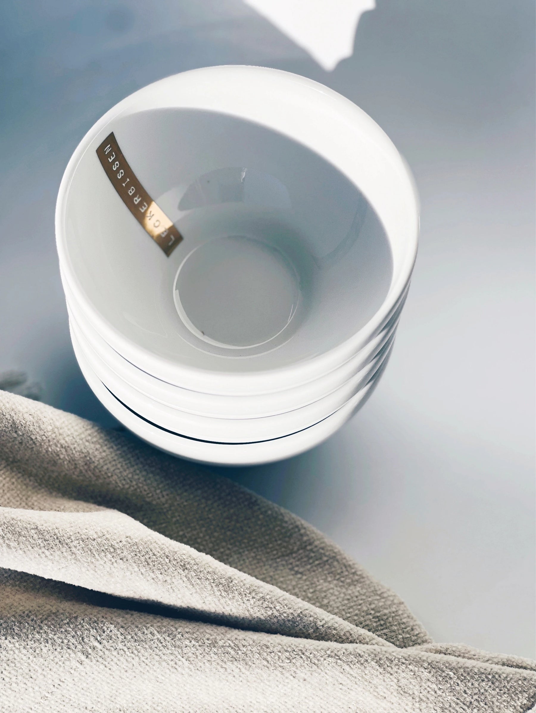 Bowl Labelwrite Leckerbissen in schwarz oder gold