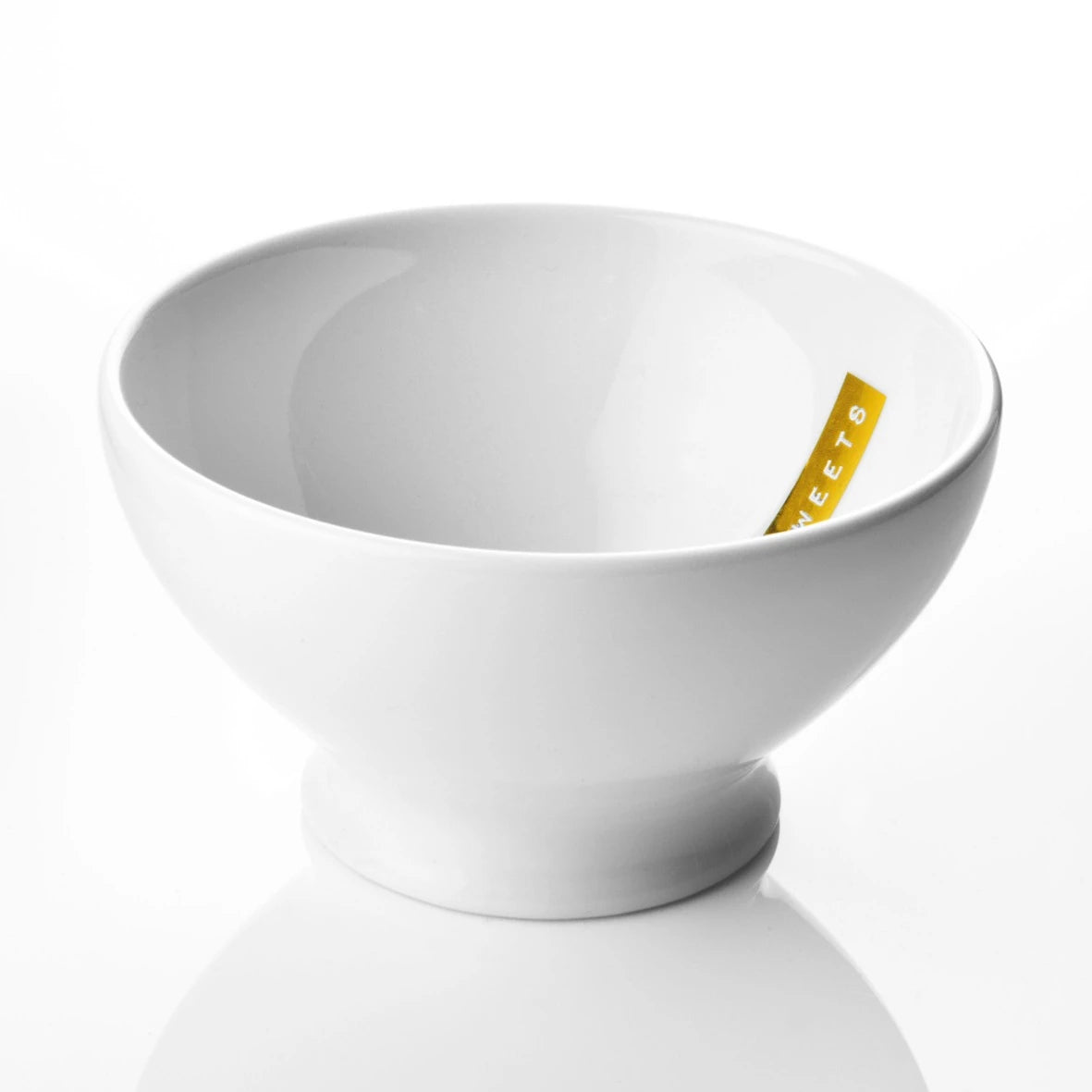 Bowl Labelwrite Sweets in schwarz oder gold