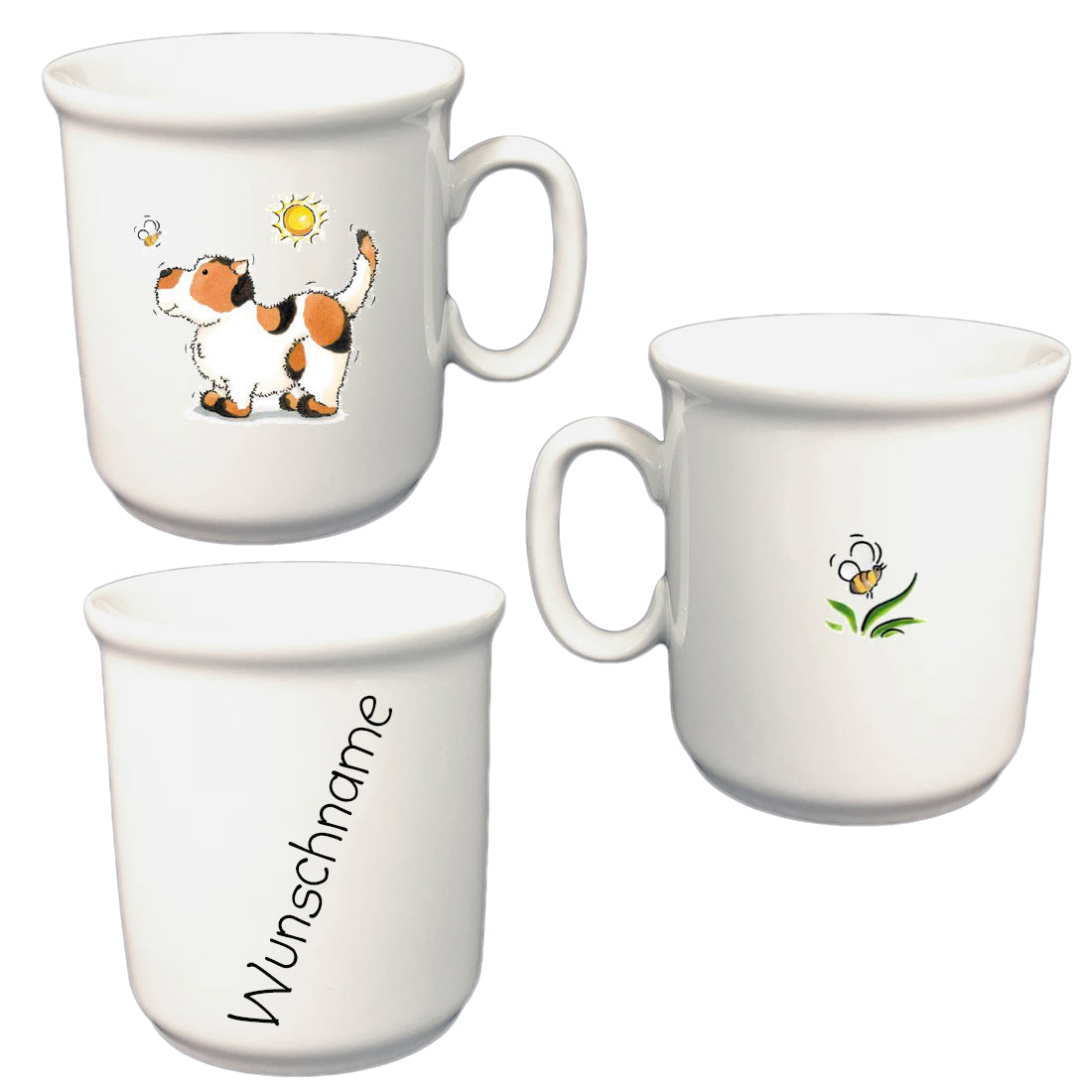 Kinderservice 3-tlg. Hund mit Wunschname