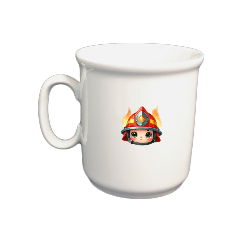 Tasse Kinderbecher Kids Feuerwehr mit Wunschname