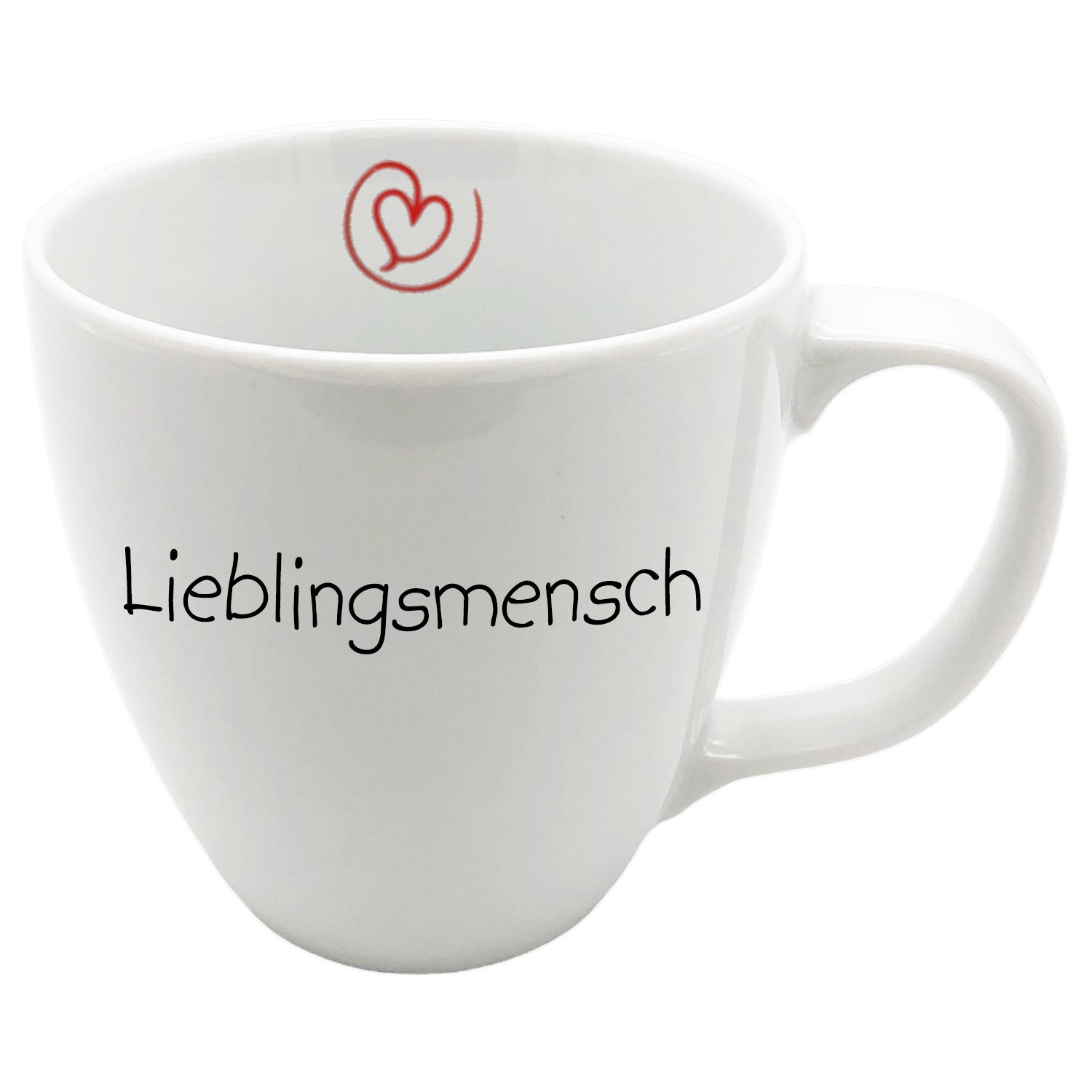 Kaffeebecher Herz Lieblingsmensch
