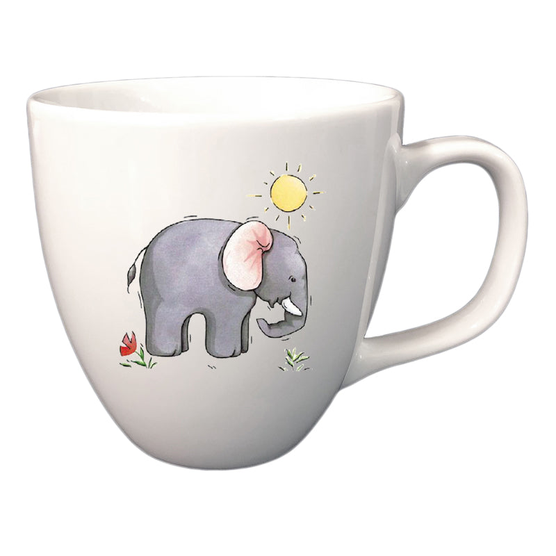 Tasse XL Elefant mit Wunschname