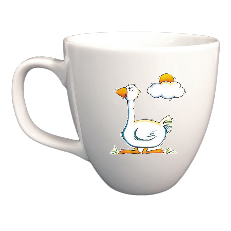 Tasse XL Gans mit Wunschname