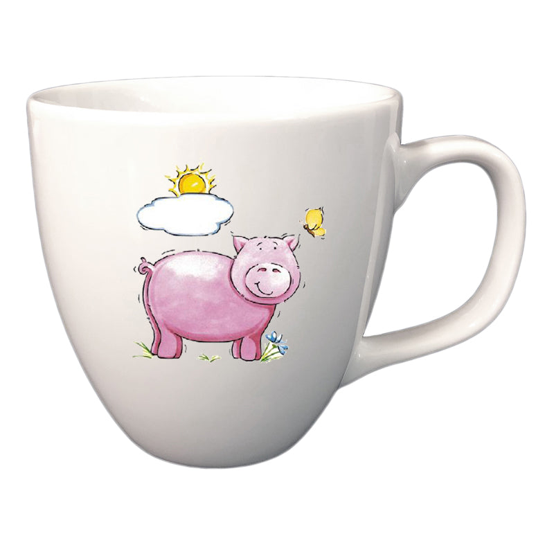 Tasse XL Schwein mit Wunschname