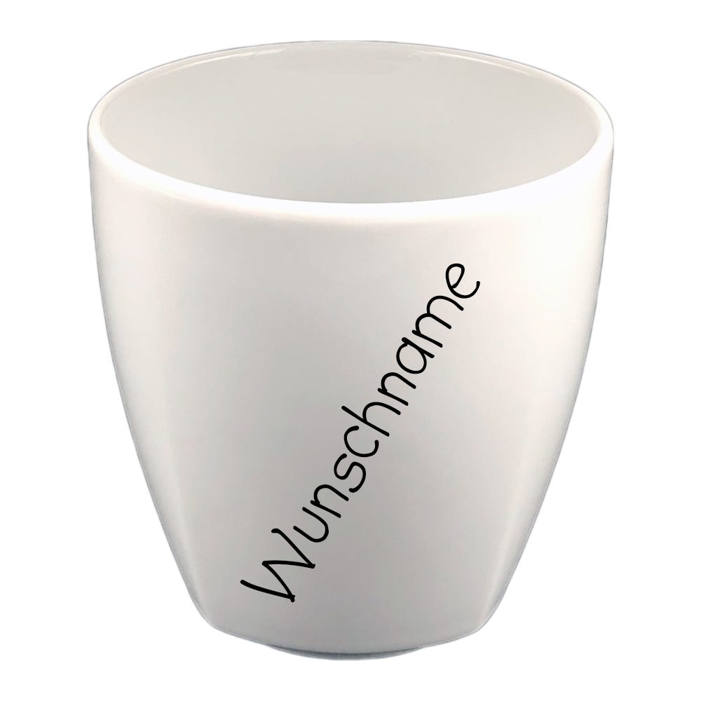 Tasse Kindertasse eckig Pirat mit Wunschname