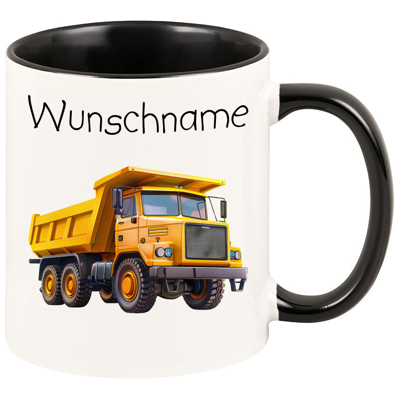 Tasse LKW mit Wunschname