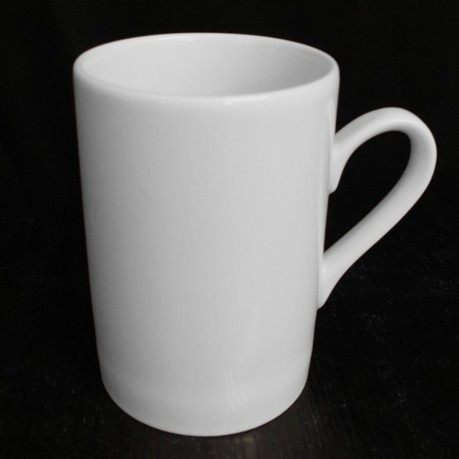 24 Stück Kaffeebecher 300ml Porzellan Kaffee Tassen Weiß B-Ware