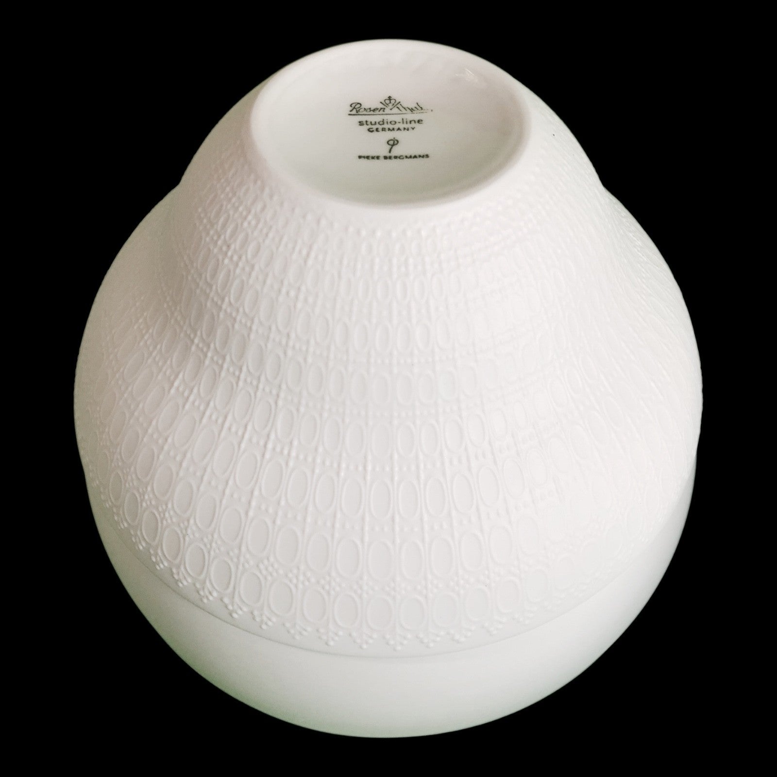 Vase Reunion 18cm Weiß Rosenthal Porzellan
