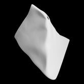 Vase Sunkist Do not Litter 13cm Weiß Rosenthal Porzellan