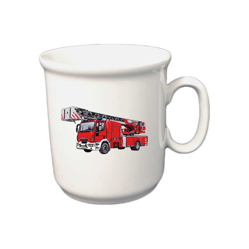 Tasse Kinderbecher Feuerwehr mit Wunschname