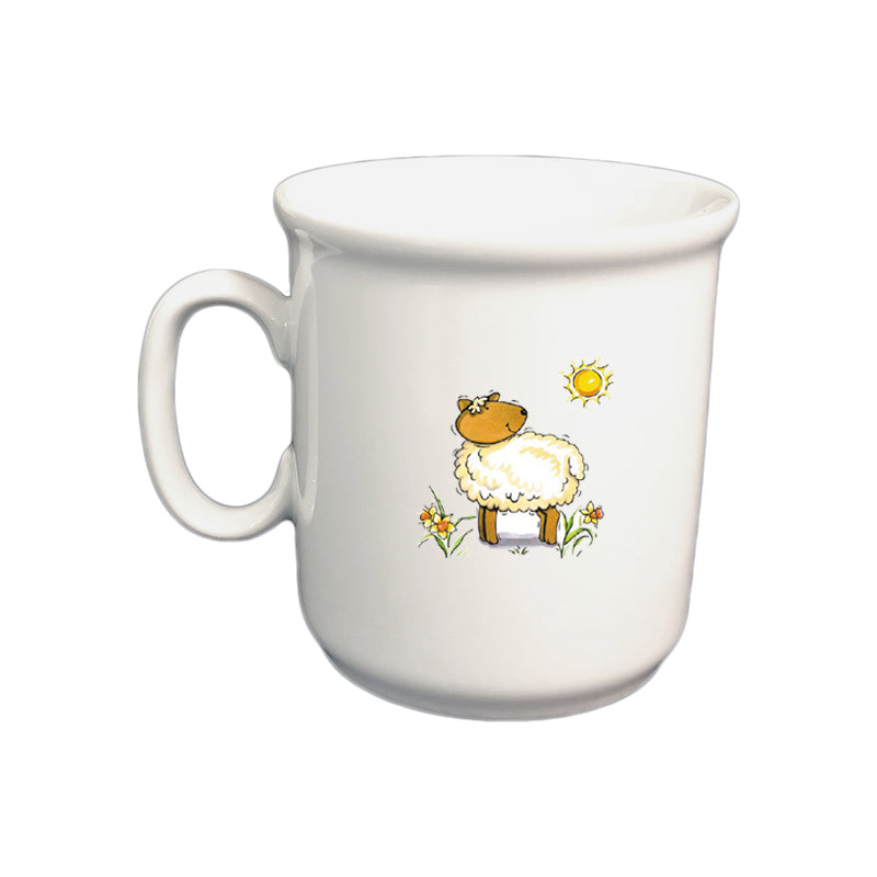 Tasse Kinderbecher Lamm mit Wunschname