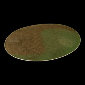 Platte oval Mesh Colours Walnut Walnuss 30 x 20cm Rosenthal Porzellan