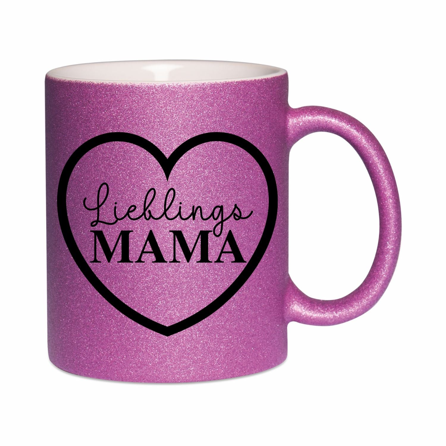 Glitzertasse - Lieblingsmama