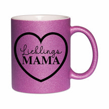 Glitzertasse - Lieblingsmama