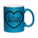 Glitzertasse - Lieblingsmama