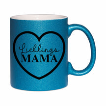Glitzertasse - Lieblingsmama