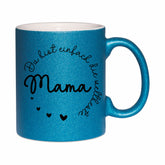 Glitzertasse - Du bist einfach die weltbeste Mama