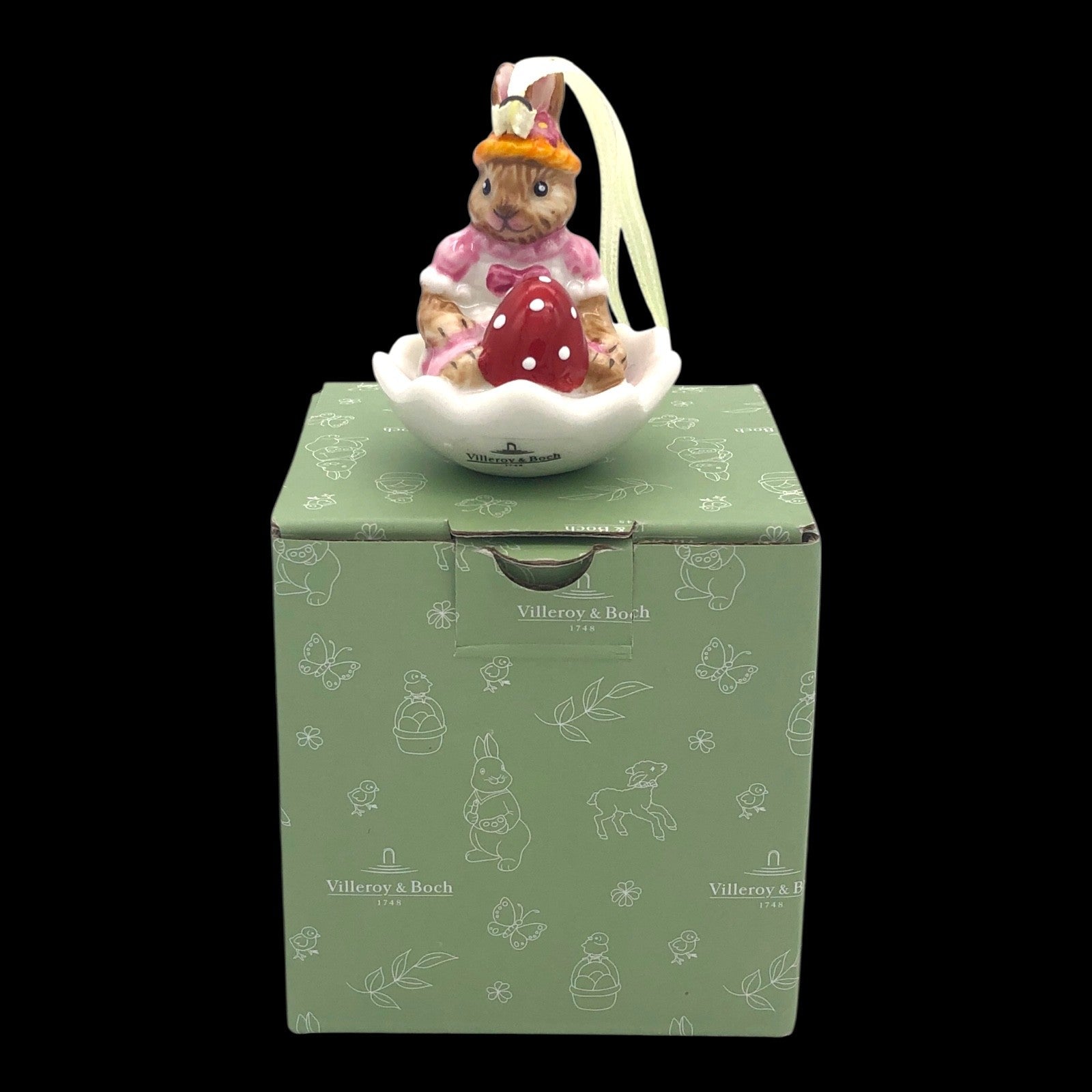 Villeroy & Boch Bunny Tales Ornament Anna in Eischale Osterdeko Anhänger