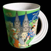 City Cup Köln Nr. 10 Kaffeebecher Henkelbecher Tasse Rosenthal Porzellan