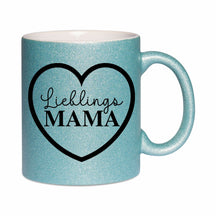 Glitzertasse - Lieblingsmama