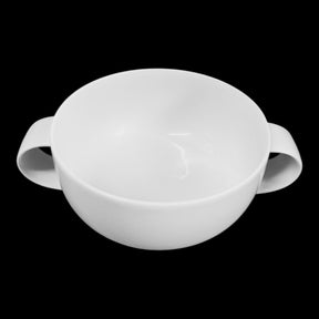 Rosenthal Suomi Suppentasse Weiß – Studio Line Porzellan Obertasse mit 2 Henkeln