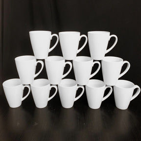 24 St. Kaffeebecher 330ml Seltmann Weiden Porzellan Kaffee Becher Tassen B-Ware