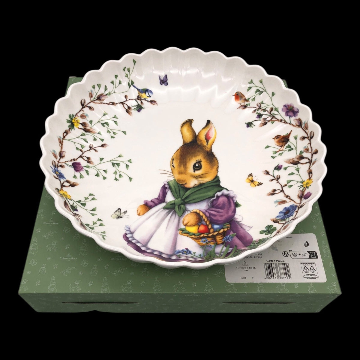 Villeroy & Boch Spring Fantasy Emma Schale 30 x 6 cm Osterdeko Porzellan