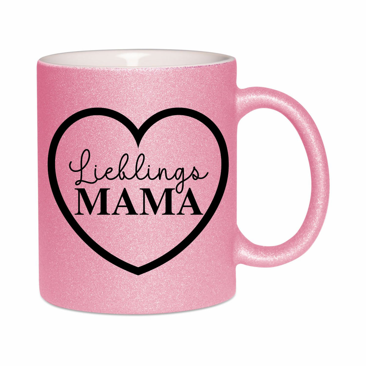 Glitzertasse - Lieblingsmama