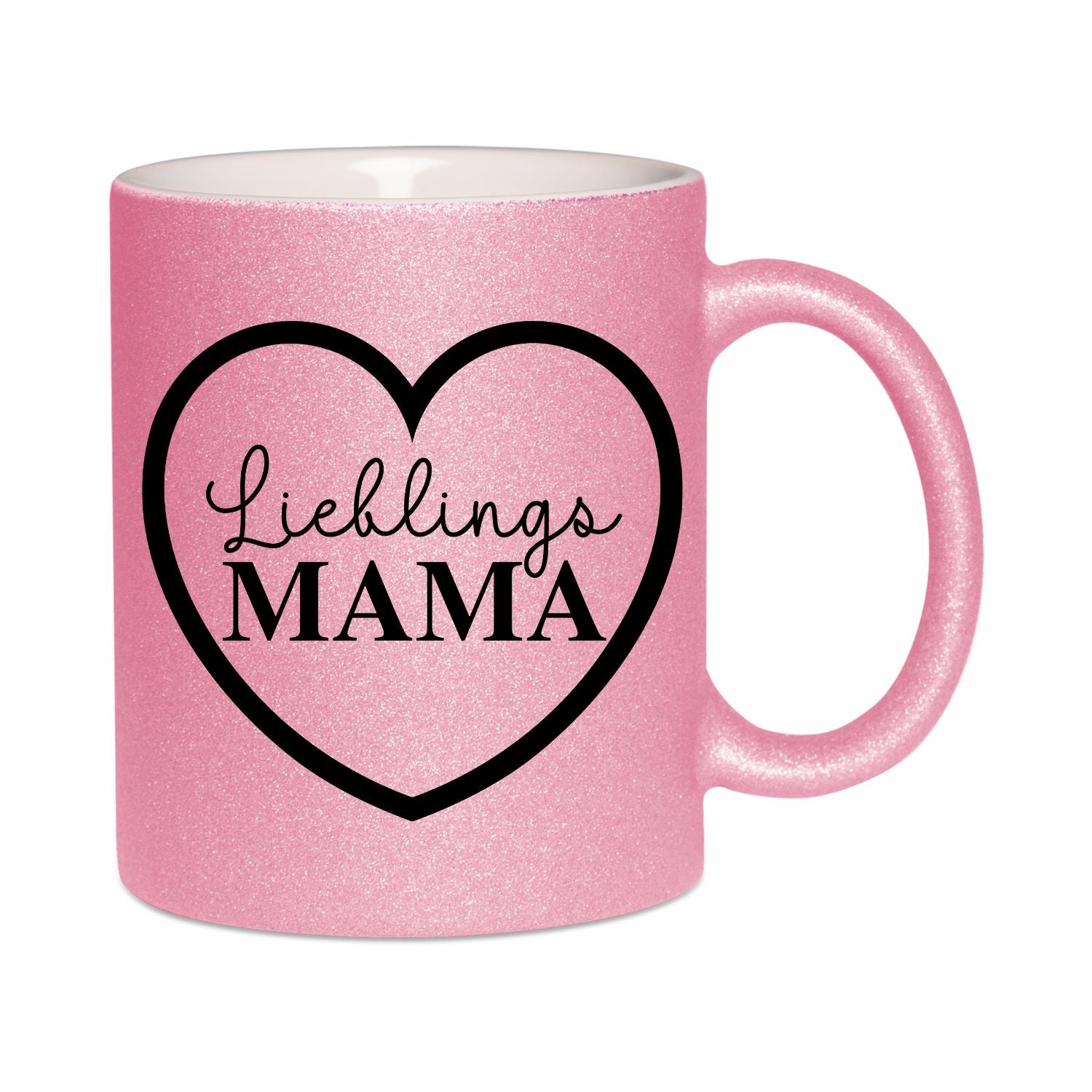 Glitzertasse - Lieblingsmama