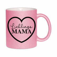 Glitzertasse - Lieblingsmama