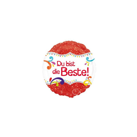 Folienballon Du bist die Beste