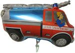 XL Folienballon Feuerwehrauto