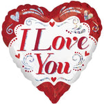 Folienballon I Love You