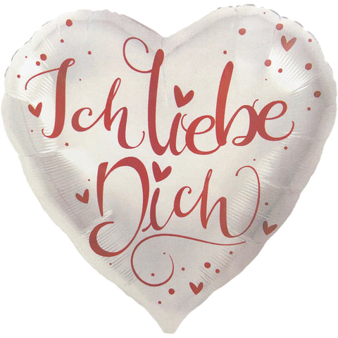 Folienballon Ich Liebe Dich