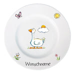 Kindergeschirr 5-tlg. Gans mit Wunschname