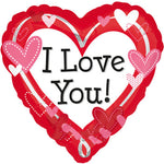 Folienballon I Love You