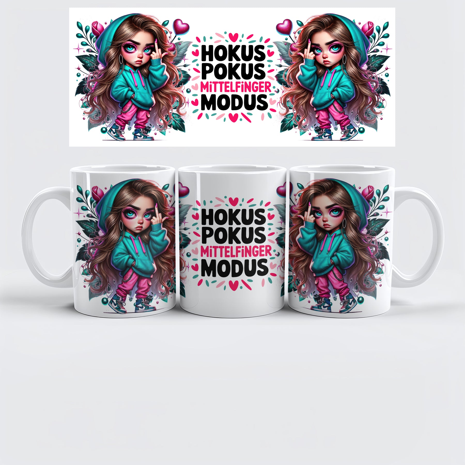 Tasse - Mädchen - Hokus Pokus