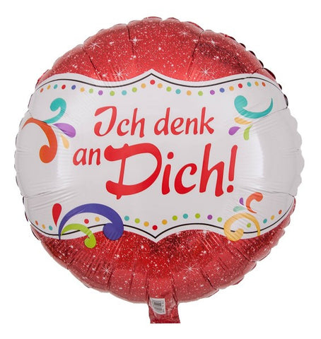 Folienballon Ich denk an dich