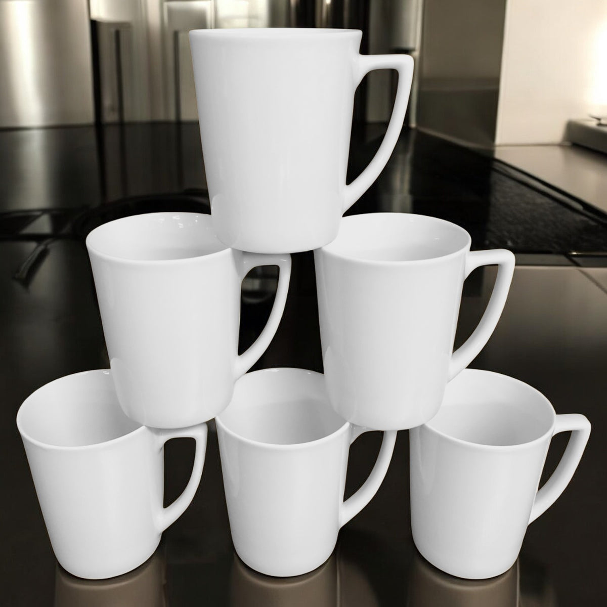 Kaffeebecher Weiß
