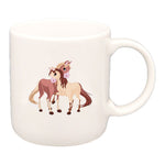 Tasse L Pferde 2 mit Wunschname