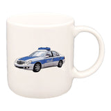 Tasse L Polizei mit Wunschname