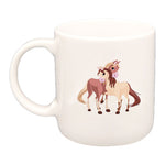 Tasse L Pferde 2 mit Wunschname